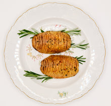 Hasselback með rósmaríni